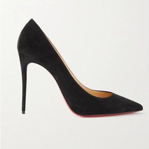 CHRISTIAN LOUBOUTIN Kate 100 suede pumps